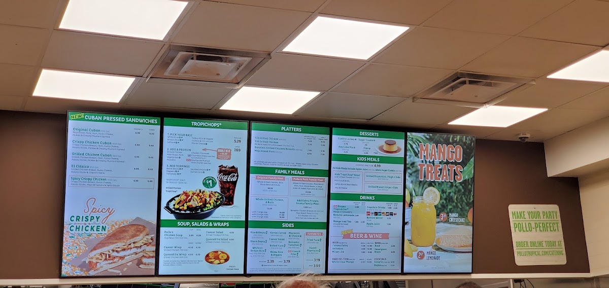 Pollo Tropical Menu-1