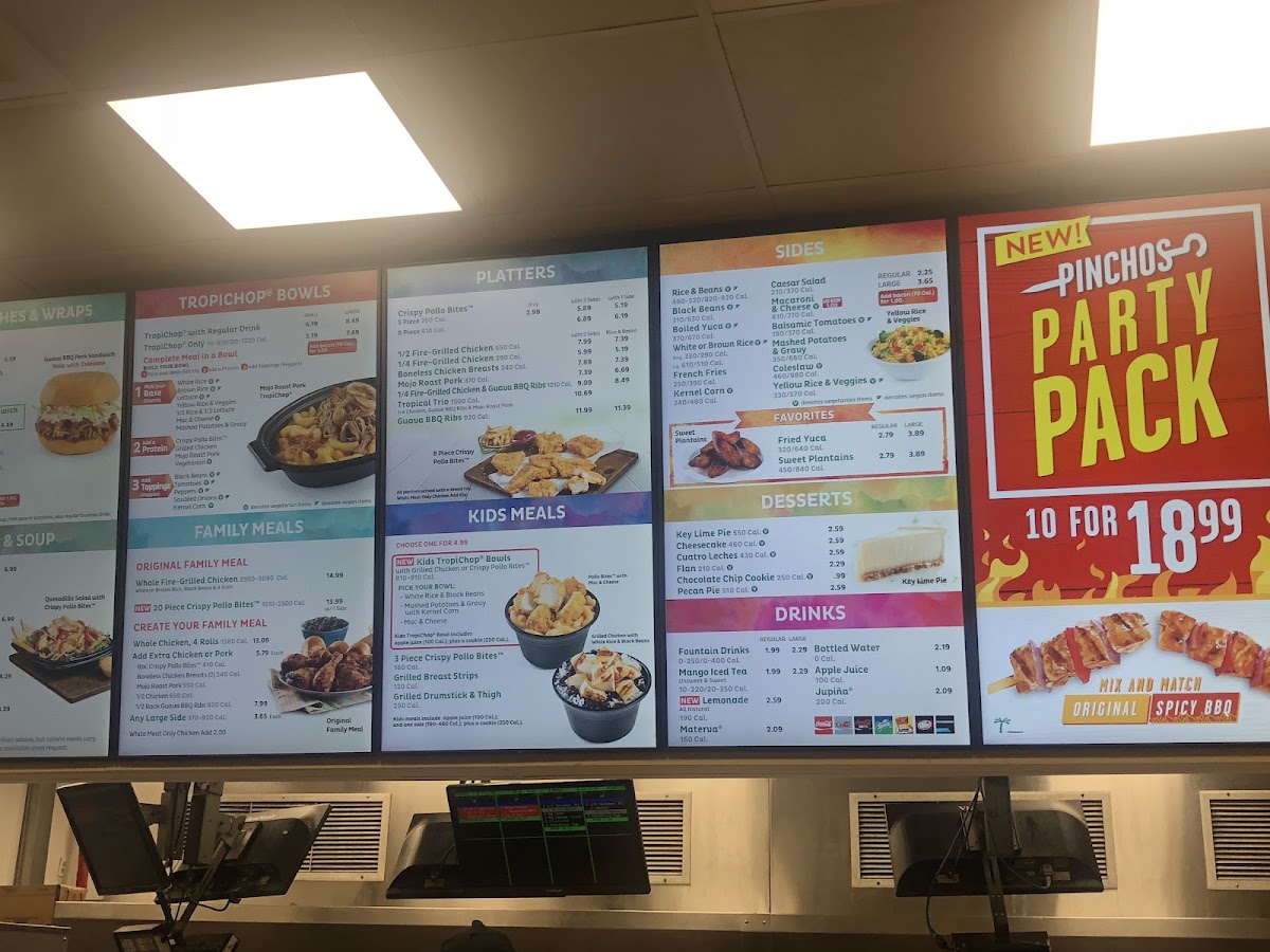 Pollo Tropical Menu-2