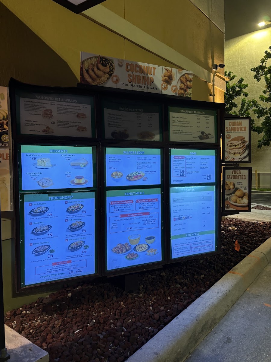 Pollo Tropical Menu-3